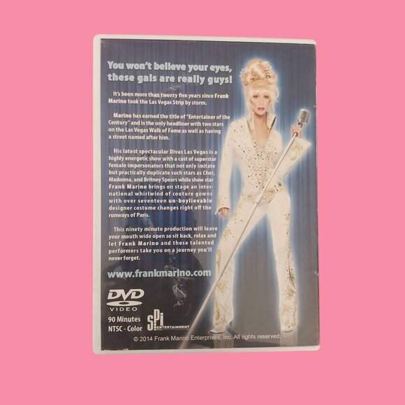 Divas Las Vegas Frank Marino Lot Autographed DVD Book/Booklet Tee T shirt XL - Picture 8 of 14